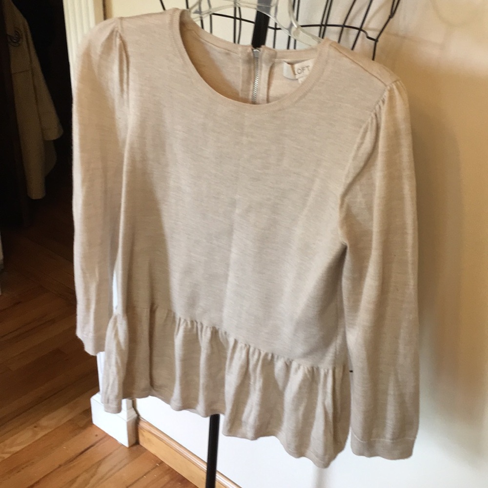 Loft Spring 2 pack  Cream and Black Sweaters